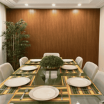 Painel Ripado Elegance Freijó